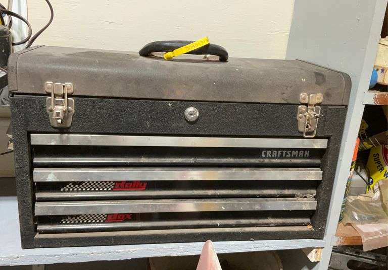 Craftsman 3 Drawered Tool Box (located in Entrance hall room ...