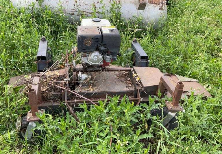 Pull Type Mower w/Honda GXC90, Motor Locked HamiltonMaring Auction Group