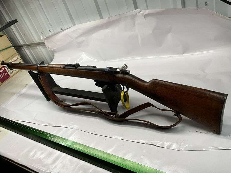 Mauser Model Argentine 1891 rifle, serial number K - Hamilton-Maring ...