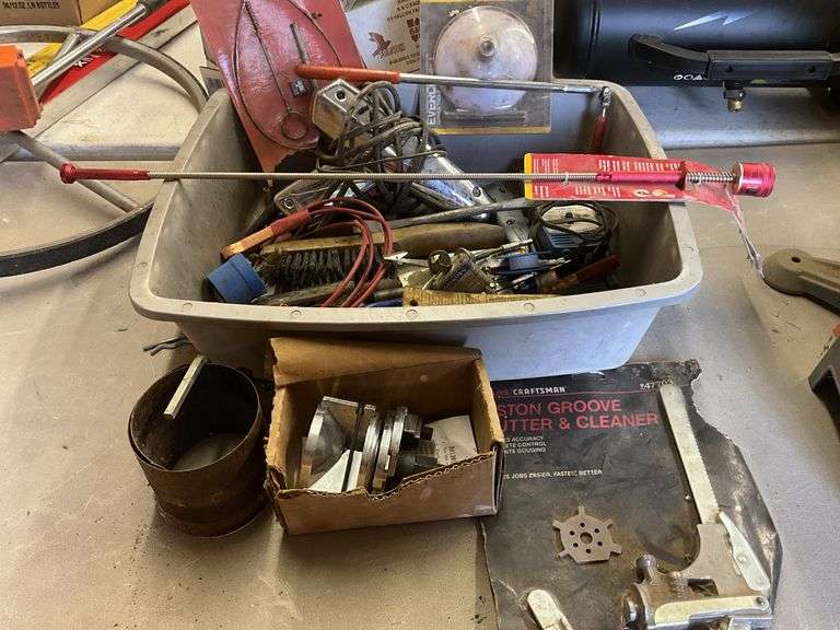 Ring Compressor, Timing Light, Electric Tachometer, other assorted ...