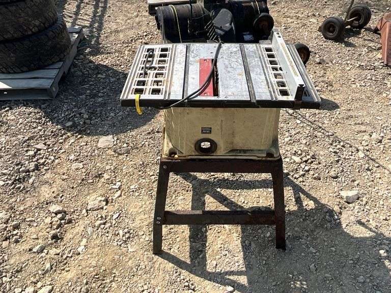 pro tech table saw on stand - Hamilton-Maring Auction Group