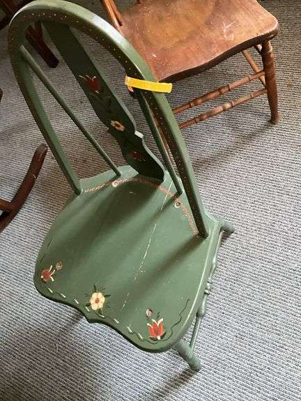 (3)Vintage Wooden Chairs