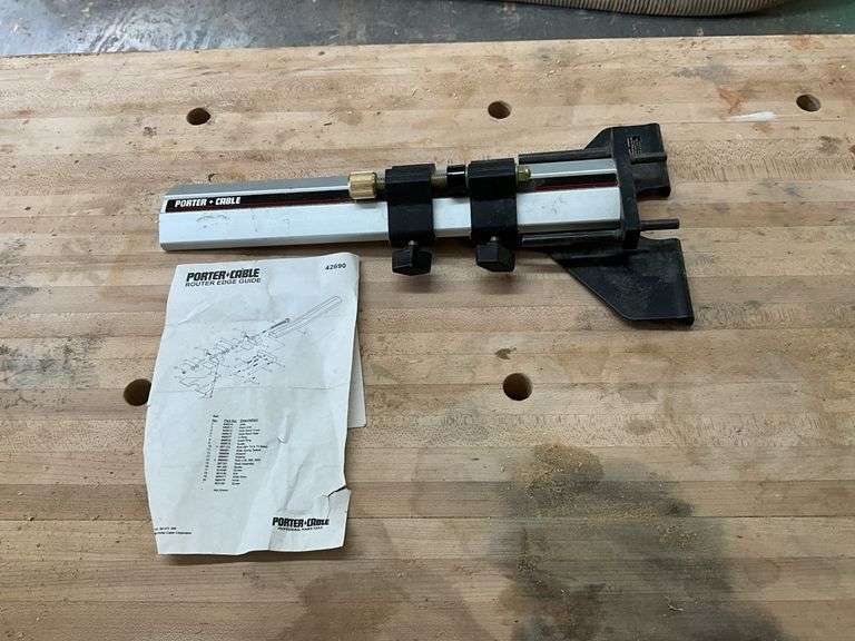 Porter Cable Router Edge Guide - Hamilton-Maring Auction Group