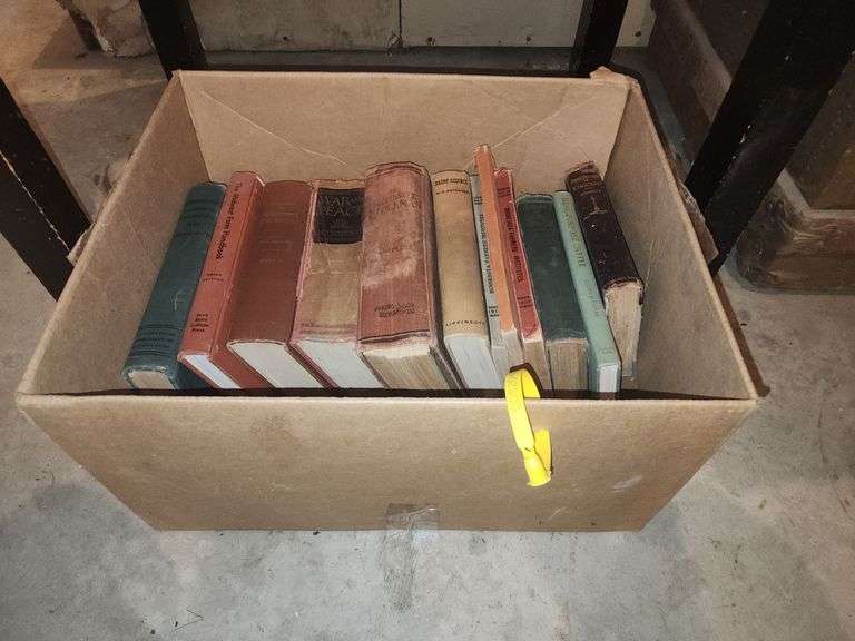 Assorted Vintage Hard Cover Books