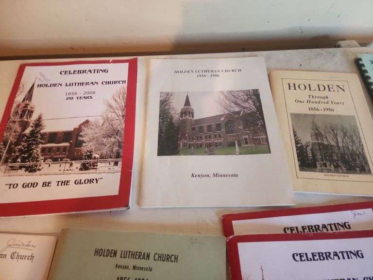 Assorted Holden Church Directories, Books