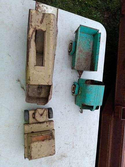 Structo Metal Truck And Trailer, Other Assorted St