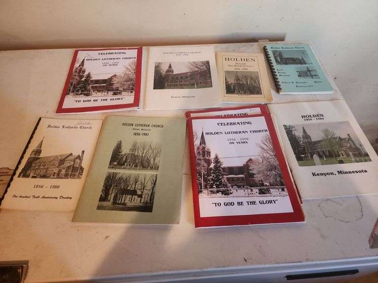 Assorted Holden Church Directories, Books