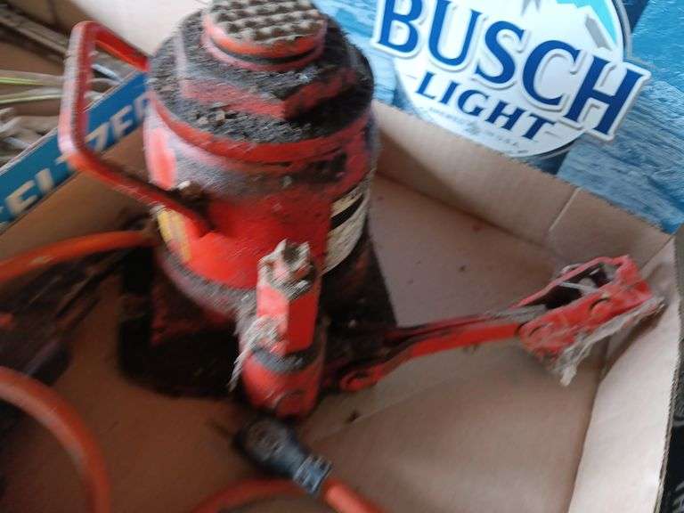 Black And Decker Corded Drill, 12 Ton Bottle Jack