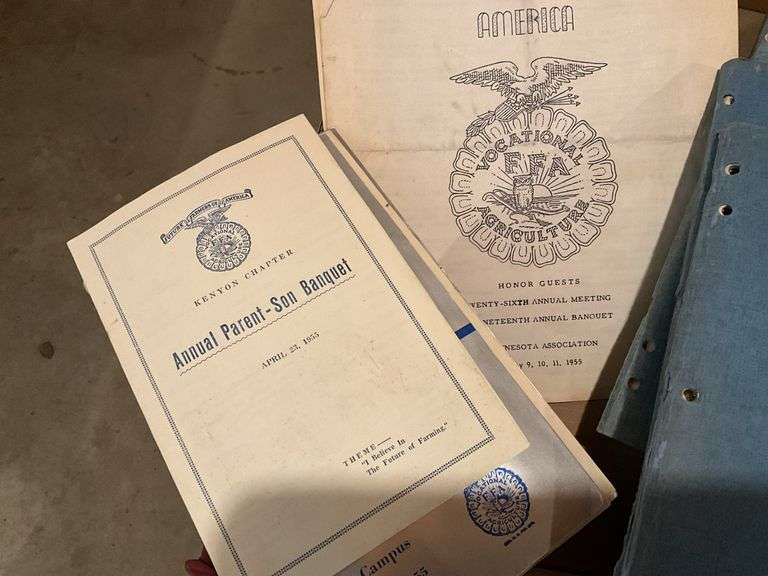 FFA items from 1953-1955