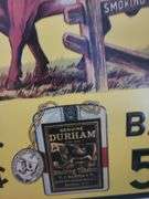 "Bull Duram" Tobacco metal sign