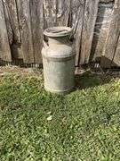 5 Gallon Milk Can, Arco Dairies advertising