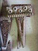 Assorted Vintage Metal Door Hinges
