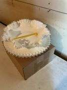 Fenton Siver Crest  Milk Glass, Center Piece