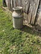 5 Gallon Milk Can, Arco Dairies advertising