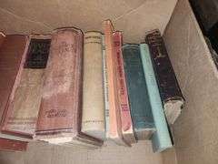 Assorted Vintage Hard Cover Books