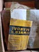 Assorted Vintage Tractor Manuals, Other Assorted M