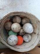 Assorted Fischer Price Barn Toys, Blocks, Golf Bal