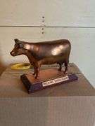 Milking Shorthorn Cow, Bronze Trophy