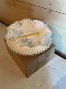 Fenton Siver Crest  Milk Glass, Center Piece