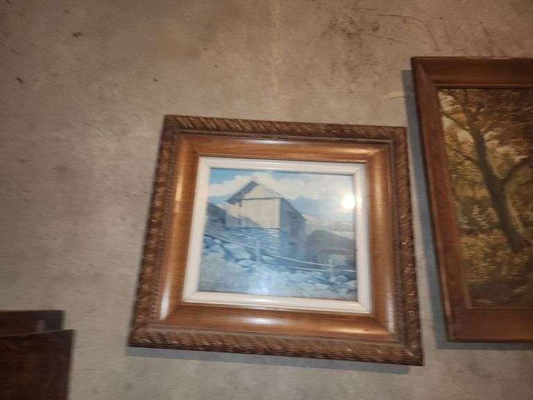 (3) Framed Prints