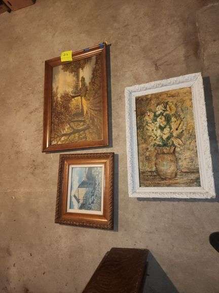 (3) Framed Prints
