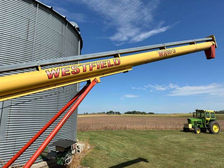 Westfield WR80-31 Grain Auger, 8"x31', 7.5HP Single Phase Motor, SN: 179167