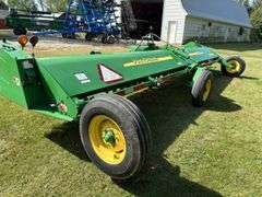 John Deere 520 High Speed Stalk Chopper, 20', 1000PTO, End Transport, 4 Whe