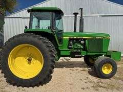 1980 John Deere 4640 2WD Tractor, 8508 Hours, Quad Range, 18.4R42 Axle Dual