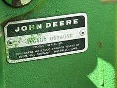 1980 John Deere 4640 2WD Tractor, 8508 Hours, Quad Range, 18.4R42 Axle Dual