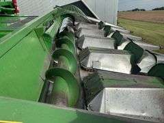 John Deere 643 Corn Head, 6 Row 30", Knife Rolls, Ear Savers, High Side Pol