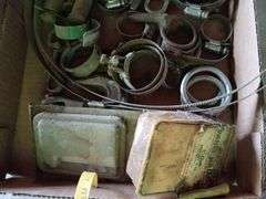 Assorted Hose Clamps, Small Hardware