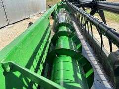 1996 John Deere 920 Bean Head, 20', Dual PTO, Poly Skids and Fingers, 3" Si