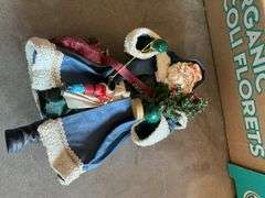 Assorted Christmas figurines, decorations (located