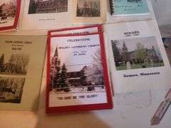 Assorted Holden Church Directories, Books
