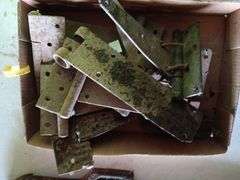 Assorted Vintage Metal Door Hinges