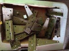Assorted Vintage Metal Door Hinges