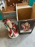 Assorted Christmas figurines, decorations (located