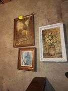 (3) Framed Prints