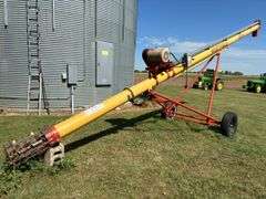Westfield WR80-31 Grain Auger, 8"x31', 7.5HP Single Phase Motor, SN: 179167