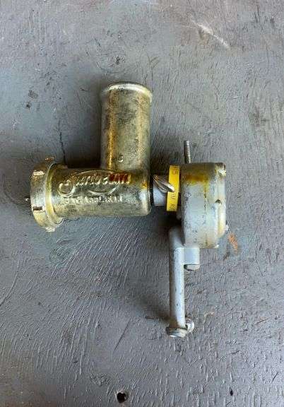 Vintage Sunbeam meat grinder attachment