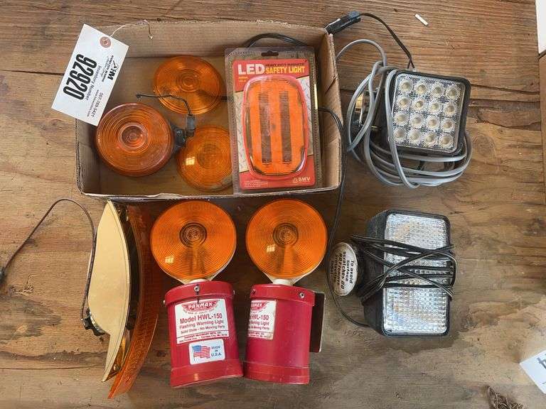 Magnetic Work Lights, Warning Lights