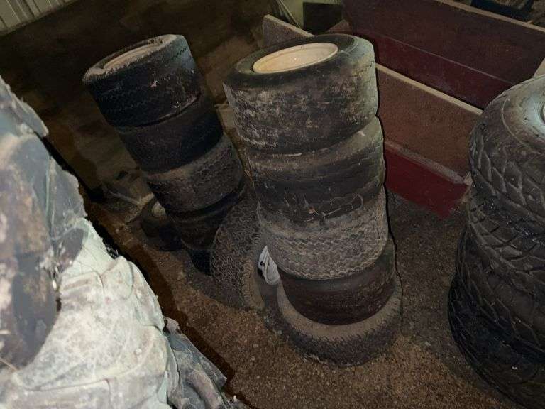 Assortment of Golf Cart/Lawn Mower Tires