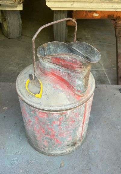 Vintage Butler Mfg. 5 gallon gas can