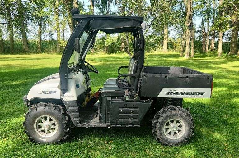 *** 2008 Polaris Ranger XP 700, Power Steering, 4,606 One Owner Miles, Sell