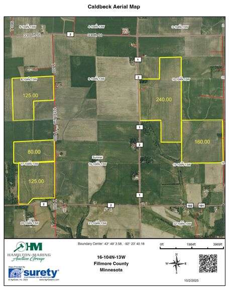Live & Online 730+/- Acres of Fillmore County Farmland Auction
