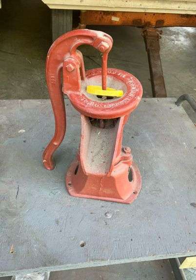 Vintage hand well pump
