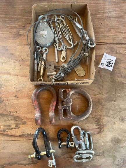 Pulleys, Cable, Clevis, Turnbuckles
