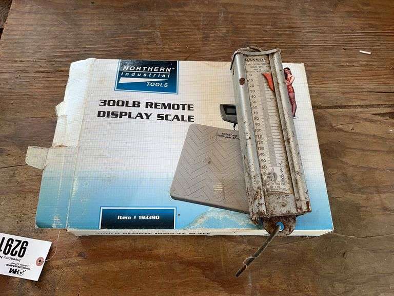 Northern Tool Electronic Scale with Digital Display, Hanson Hanging Scale