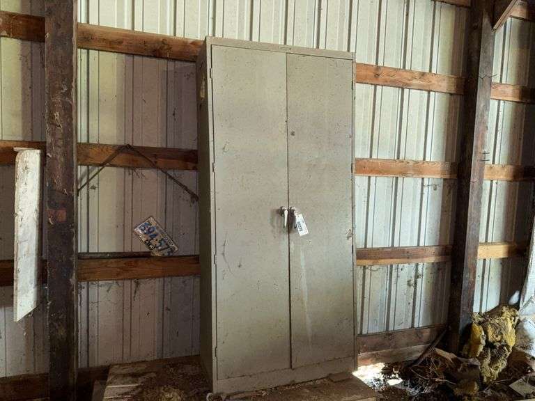 Approximately 6’ Metal Cabinet