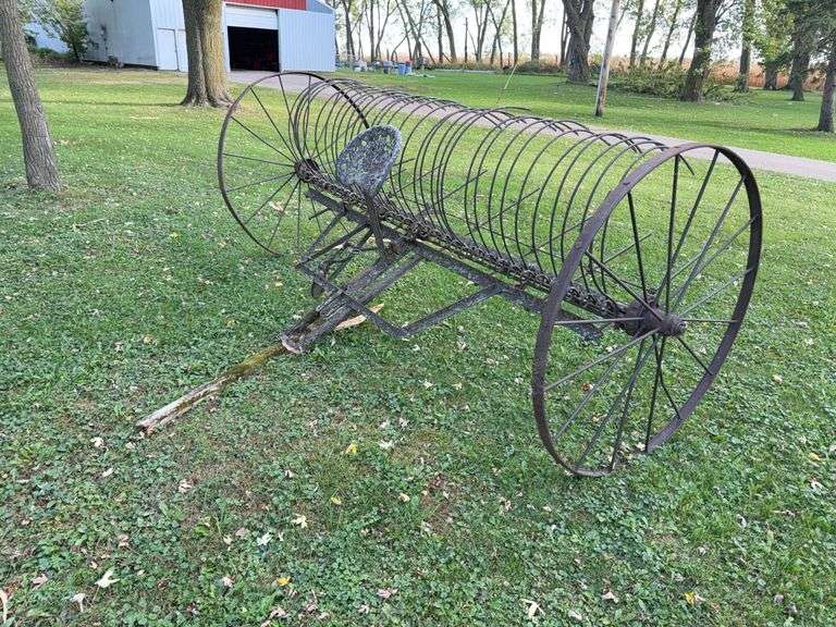 Antique Pull Type Dump Rake